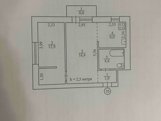 Продається 2 кімнатна квартира на Соц місті . Кривий Ріг