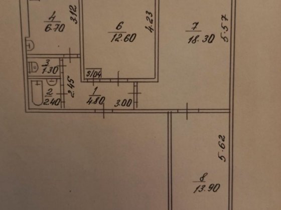 Продам 3х кімнатну квартиру, ювілейна, від власника Кривий Ріг