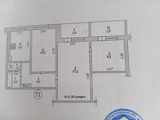 Продажа квартиры Кривой Рог