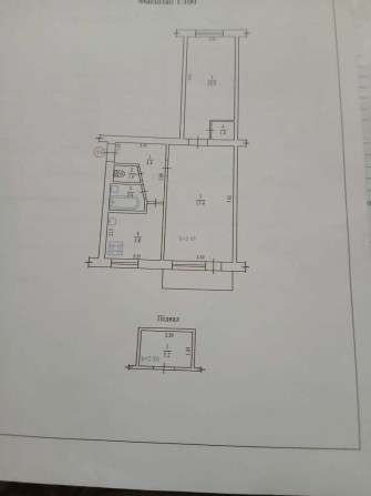 2-кімнатна квартира на Алмазному | 3 поверх | 45 м² - фото 1