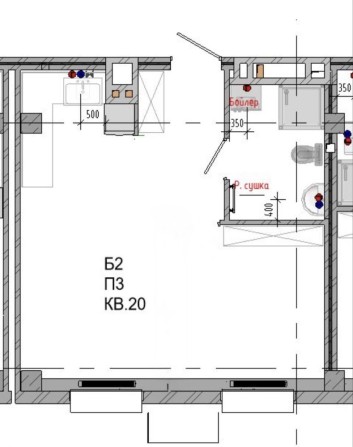 1-кімнатна квартира .  Власник. Без комісй. Переуступка .ЖК Фенікс - фото 1