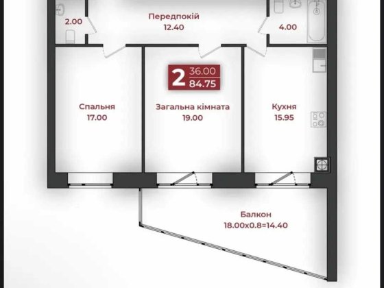 Мрія про простір і комфорт — двокімнатна квартира у новому ЖК! Полтава