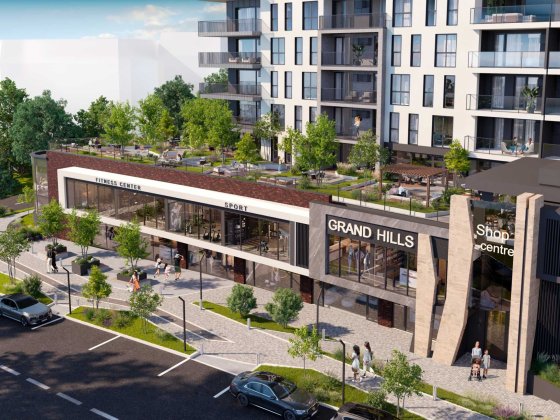 Продаж 1 кімнатної квартири на етапі будівництва (ЖК GRAND HILLS) Ужгород