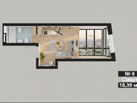 Смарт квартира. ЖК Парус Ужгород Ужгород