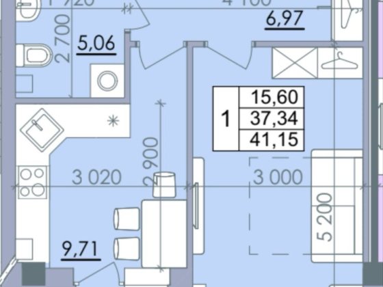 ЖК ПЕЛЮСТКОВИЙ продаж 1-кімнатна Полтава