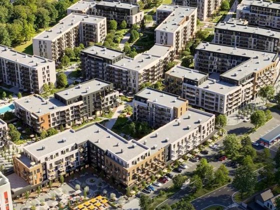 Продаж 1,5к квартири у ЖК Central Park на етапі будівництва Ужгород