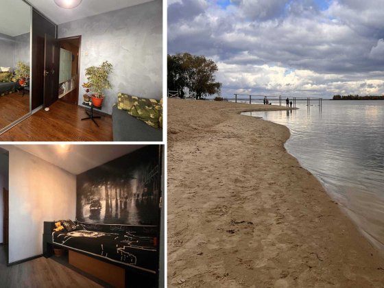 4к 85м², поряд 2 пляжa, Дуже тепла | Митниця, Черкассы