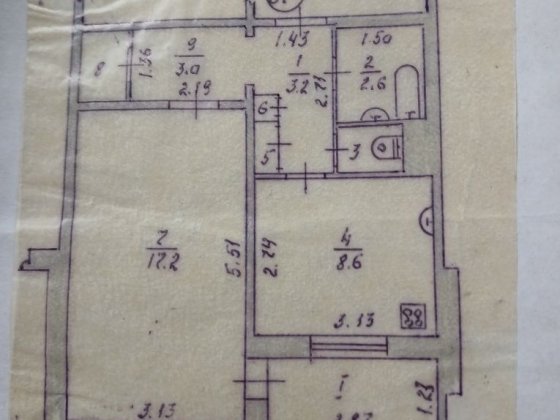 Продам 1 но  комн ЧН 39м2 Белова Чернігів