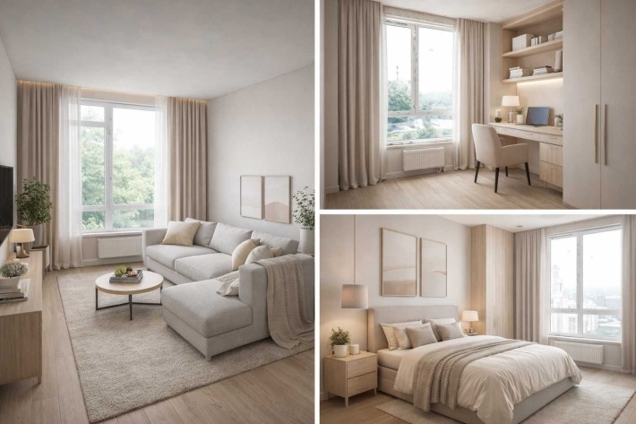 1к в єОселю. 3 або 7% річних. Підготовка під ремонт - фото 1