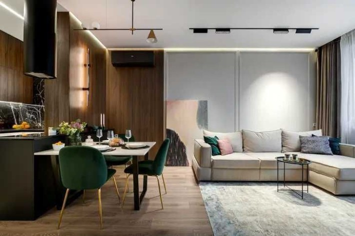 2к квартира 57м2 в ЖК RiverStone Осокорки Славутич Позняки Харківська - фото 1