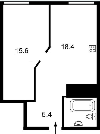 Продаж 1к, Верхогляда Андрія Драгомирова Nordica Нордіка Печерський - фото 1