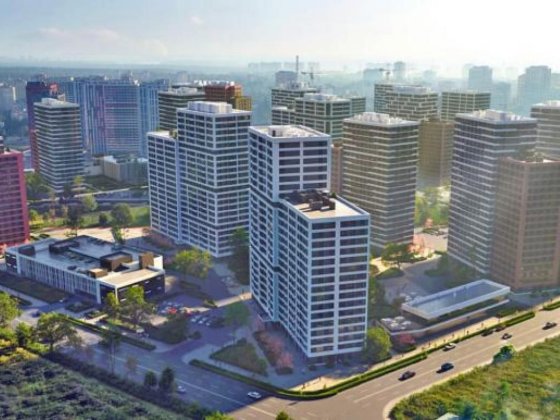 Прстора 1-к квартира 43.5 м² 1С2 ЖК Варшавський 3 Київ