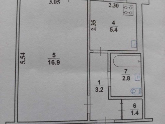 Однокімнатна квартира від власника Житомир