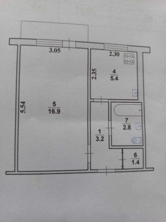 Однокімнатна квартира від власника - фото 1