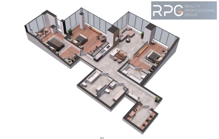 Продам простору 3-к квартиру 136м² ЖК А136 Highlight Tower Є Генератор - фото 1