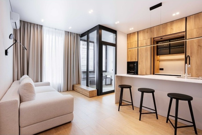 БЕЗ % UNIT Home Новий ремонт 1 кімнатна 52м² Г.Джонсона,12 / Юніт хоум - фото 1