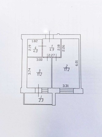 1 кімнатна квартира в зданому будинку на Масанах - фото 1