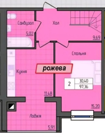 Продам двохярусну трикімнатну квартиру! - фото 1