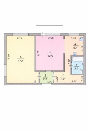 Продам 2 х кімнатну квартиру  Музикалка - фото 1