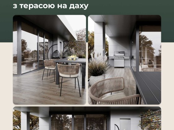 2-х рівневневий пентхаус з терасою, 2 спальні, розтермінування 33 міс. Кропивницький