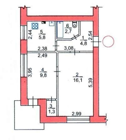 Продается 2-комн.кв. в доме на Транспортной площади - фото 1