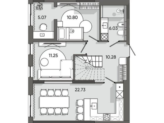 Дешевше ніж в забудовника!7 кімн. кв. в ЖК Orlan Residents, Пластова,4 Львов