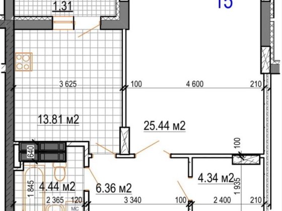 Продається 1но кімнатна квартира  є.Оселя Житомир