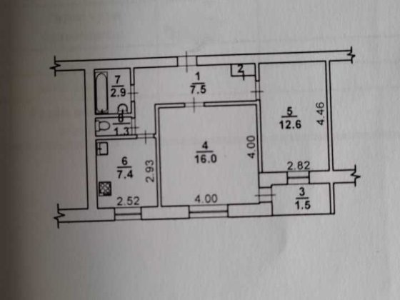 Продажа 2-х к.квартиры  В Корабельном районе. Николаев