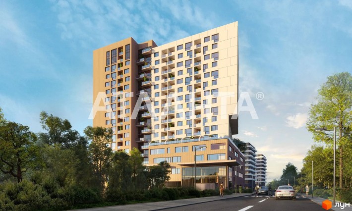 Продаж 1-кім. квартири в ЖК Auroom Air по  вул. Топольна - фото 1