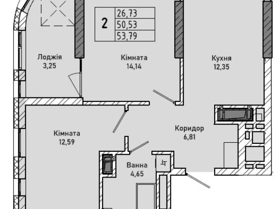 Продаж / Квартира / вул. Миколайчука Івана, 38 Збоїща, Львів Львів