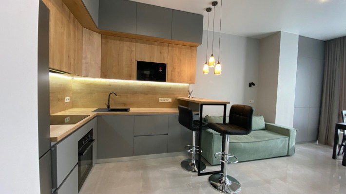 1к квартира 40 м² | ЖК Женева | меблі та техніка | 8 поверх - фото 1