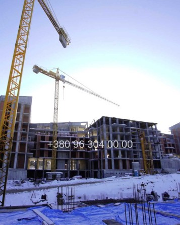 Квартира 54 м2 з патіо 30 м2 в ЖК Soul Park (дизайн-проект) - фото 1