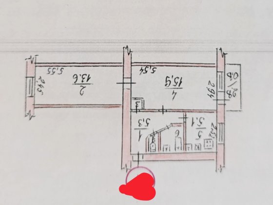 Продаю 2 ком.кв Шоссейная - проспект Центральный, 4/5, кирпич, 45/30/6 Миколаїв