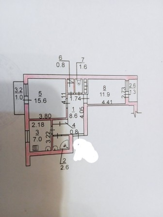 Продається 2-х кімнатна квартира на пр. Центральному - фото 1