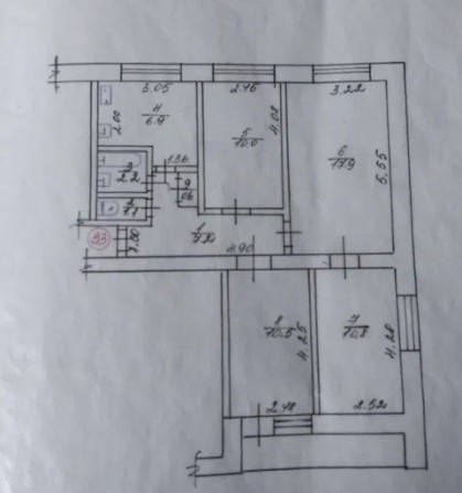 Супер цена! Продам 4х.кв.Павлово Поле,ул.23 августа,ул.Клочковская. - фото 1
