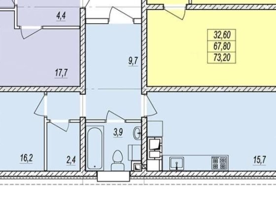 Дом сдан! Продам 1 комн 52м2 ЖК Прохоровский Квартал! Молдаванка! Одеса