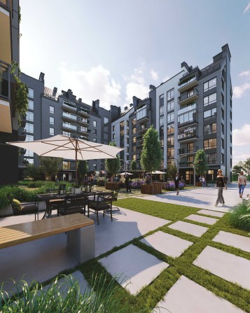 Квартира від забудовника ЖК (Park Residence). 3-кімнатна 74 м.кв - фото 1