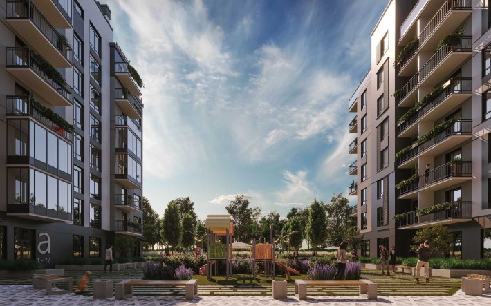 Продаж квартири у новобудові, 1но-кімнатна 34м². ЖК (Park Residence) - фото 1