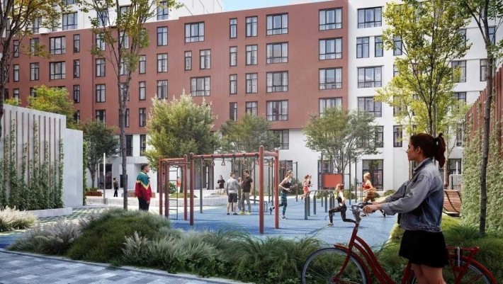 1-кімнатна квартира 46.5 м2 в ЖК Father — простора кухня - фото 1