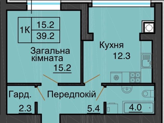З документами! Однокімнатна квартира ЖК Софія Резиденс Софиевская Борщаговка