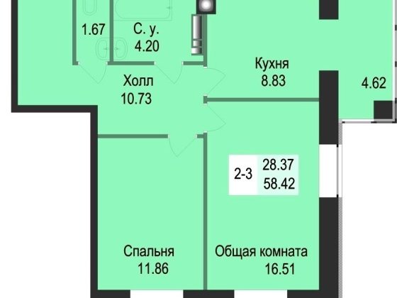 ‼️«Єоселя» ПервыйВзнос:19,800$ 2к.58м2 Рассрочка 30месяцев. Софиевская Борщаговка