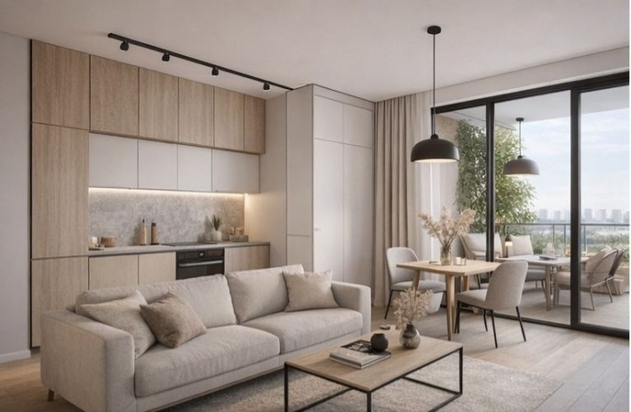 Продам 1-но комнатную квартиру с ремонтом  в новом доме - фото 1