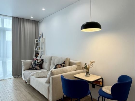 Квартира з великим двориком. Дизайнерський ремонт. ЖК Sofi House Софиевская Борщаговка