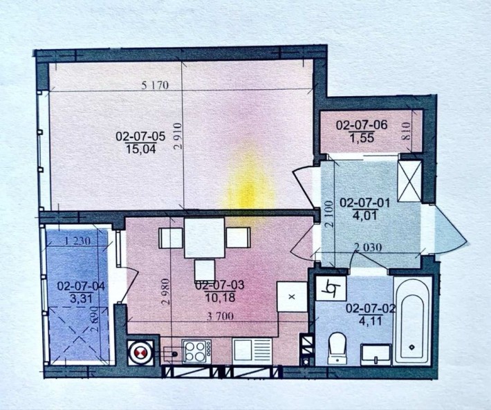 Жк трускавецька 1 км квартира 39 метрів - фото 1