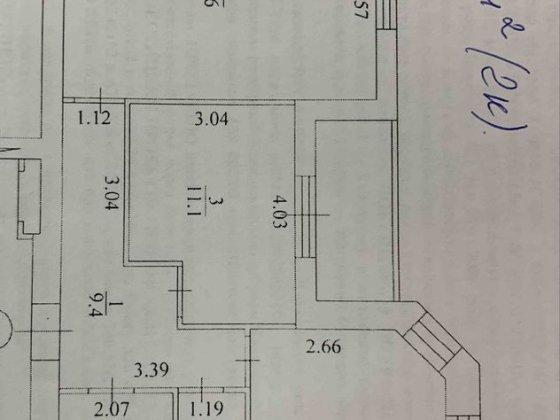 ‼️ 2к квартира под ремонт 66м2‼️ ЖК Сокольники! Центр! Сумская! Харків