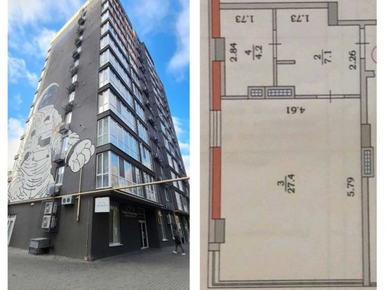 Редкое предложение в центре Таирова Новый Дом ЖК Восход Одесса