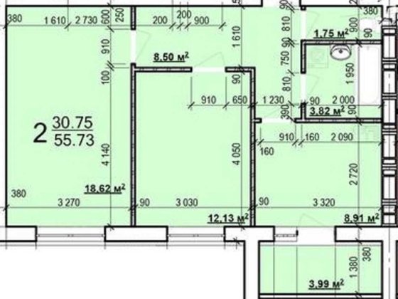 ЛУЧШАЯ ЦЕНА !  ЖК МИРА 3 продам 2-комн квартиру 56м2 в Новострое MV Харків
