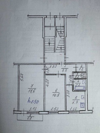 Затишна двокімнатна квартира для інтроверта - фото 1