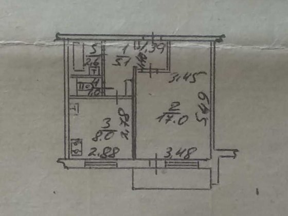 Продам 1-к квартиру в Осіпенківському р-ні Запоріжжя