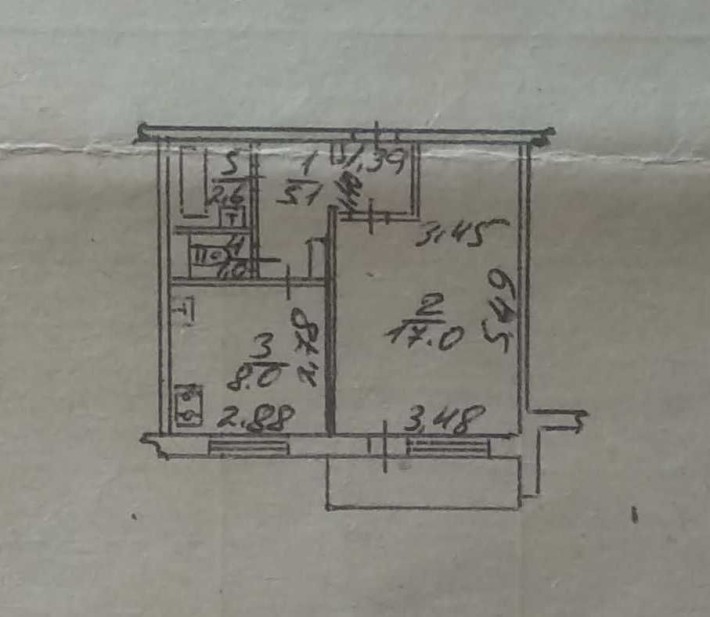 Продам 1-к квартиру в Осіпенківському р-ні - фото 1